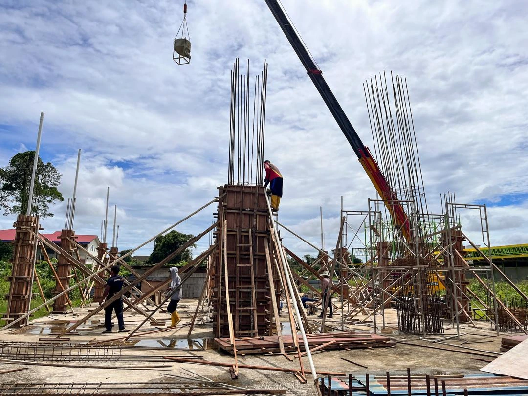 Phase two main structure construction